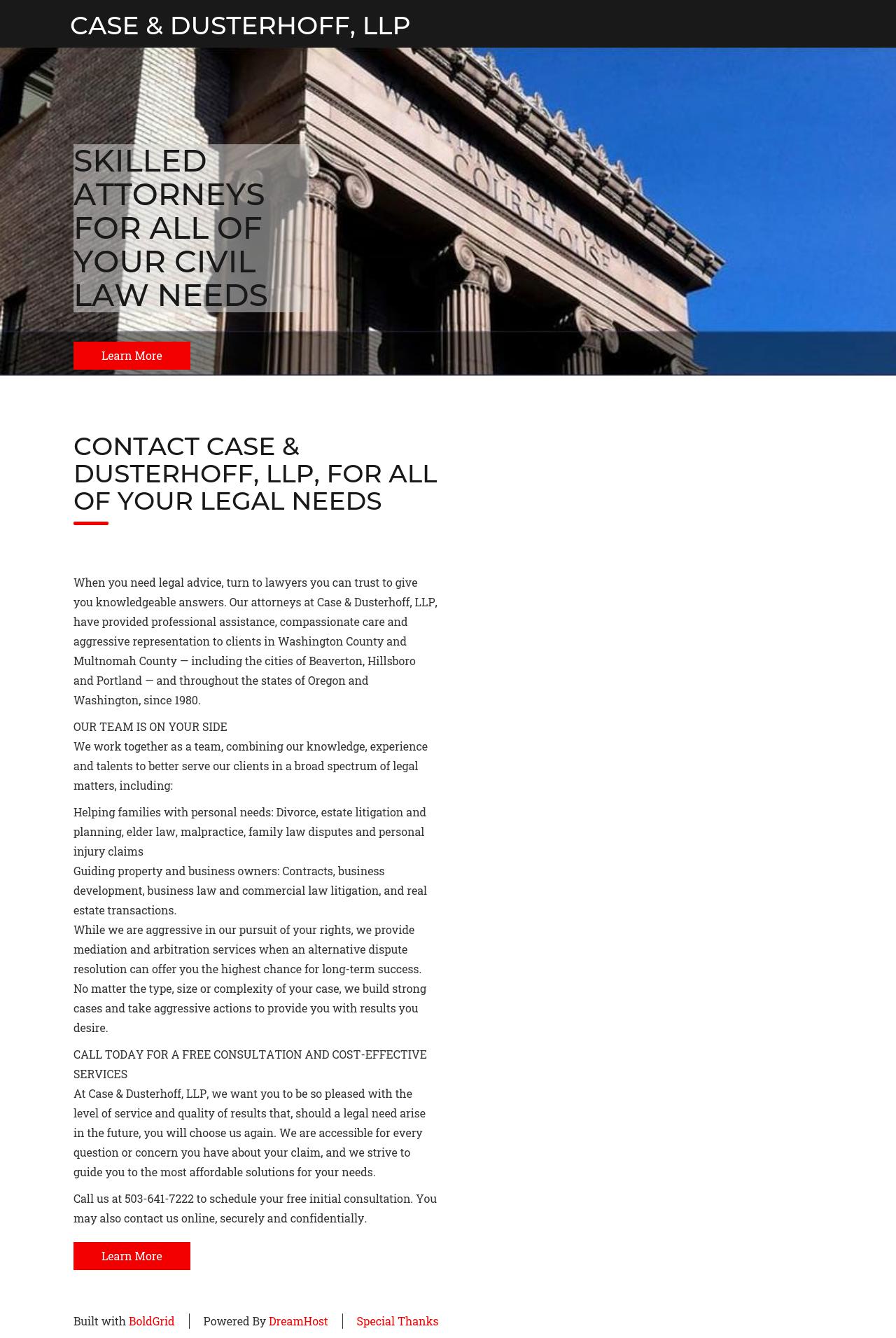 Case & Dusterhoff LLP - Beaverton OR Lawyers