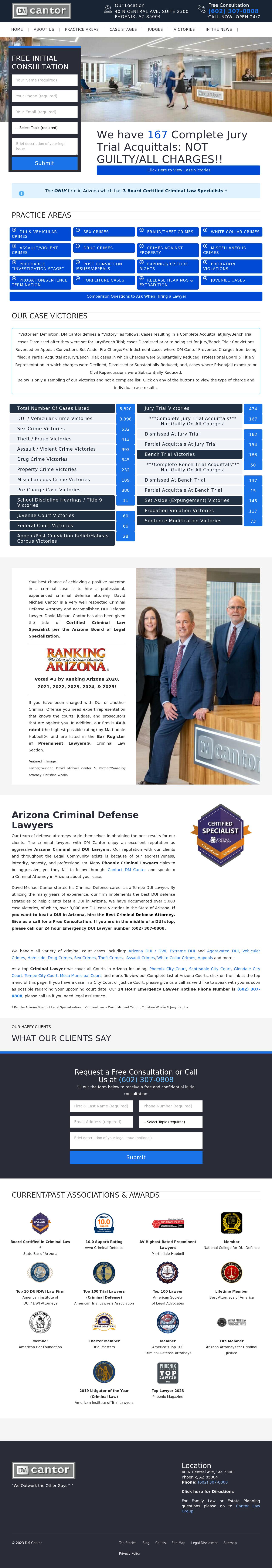 DM Cantor - Phoenix AZ Lawyers