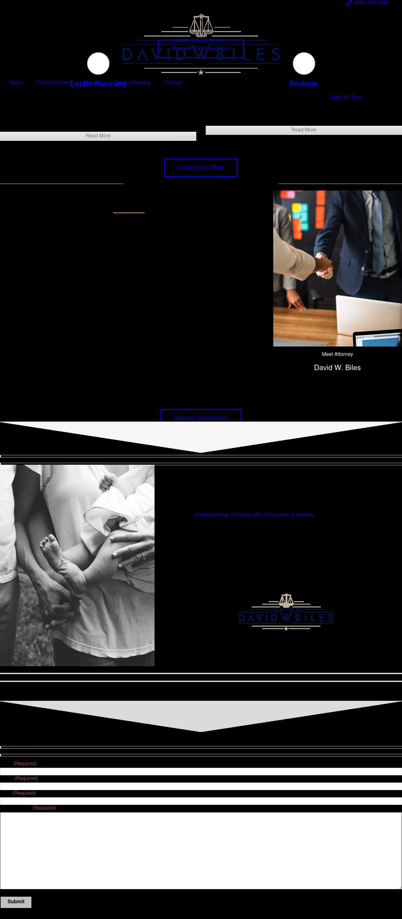 Law Offices of David W. Biles, P.C. - Denton TX Lawyers
