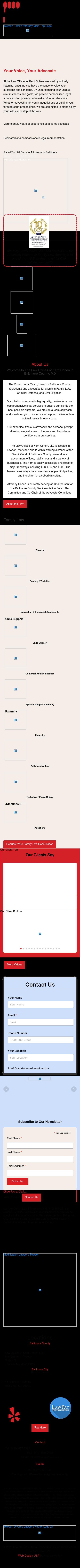 Law Offices of Kerri Cohen - Towson MD Lawyers