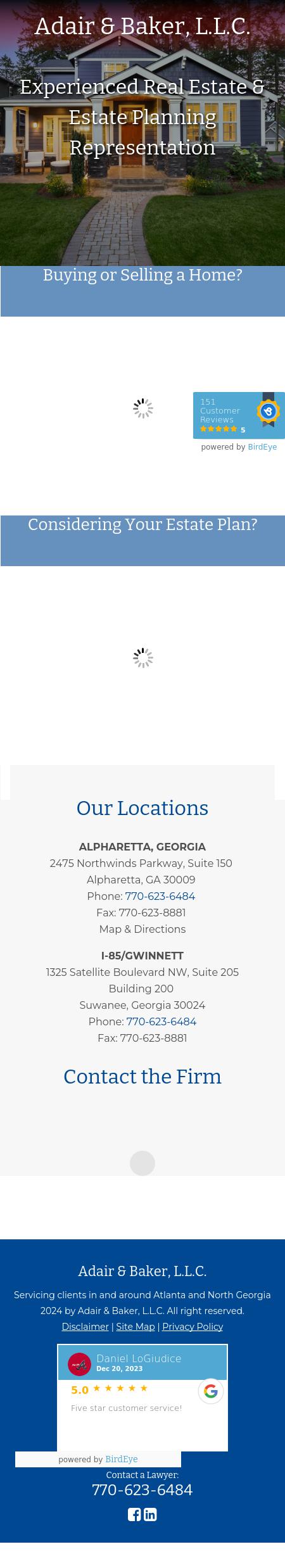 Blackburn & Adair, L.L.C. - Alpharetta GA Lawyers