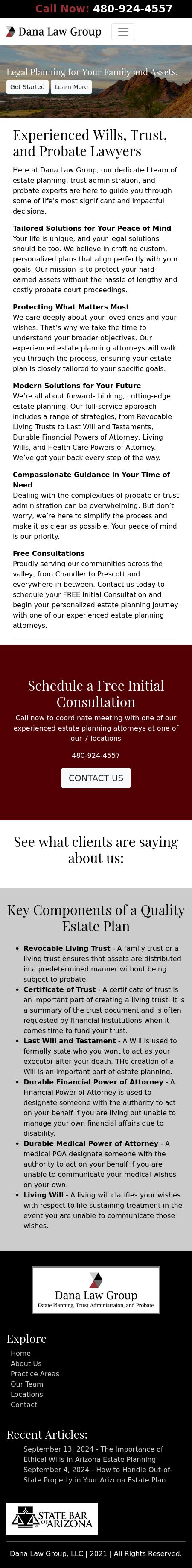 Dana Law Group, LLC - Chandler AZ Lawyers