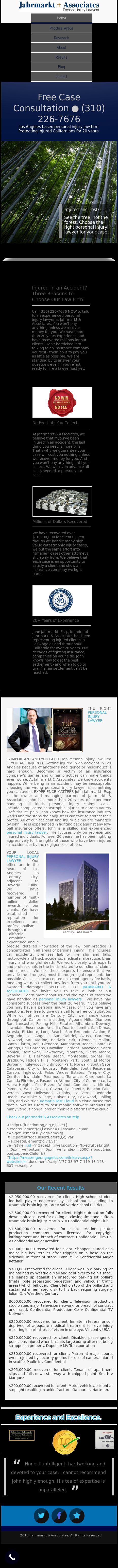 Jahrmarkt & Associates - Los Angeles CA Lawyers