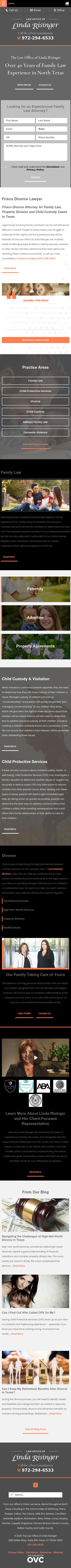 Law Offices of Linda Risinger - Frisco TX Lawyers