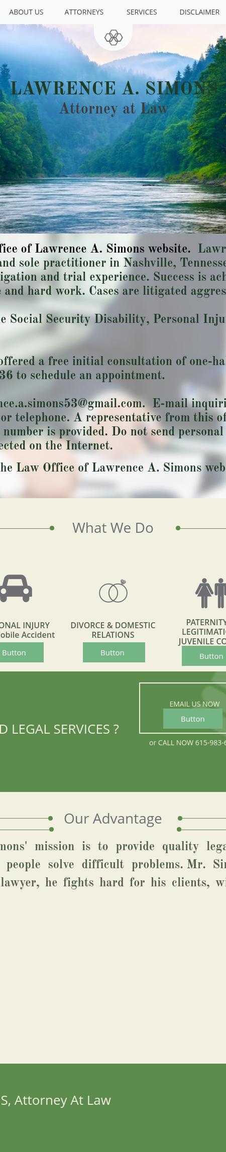 Lawrence A. Simons, Attorney at Law - Nashville TN Lawyers