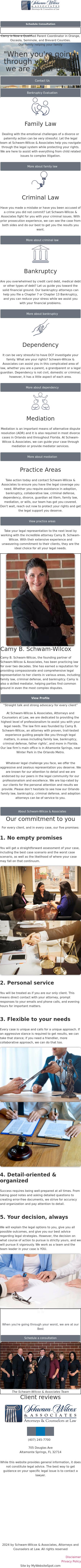 Schwam-Wilcox & Associates, Attorneys and Counselors at Law - Clermont FL Lawyers