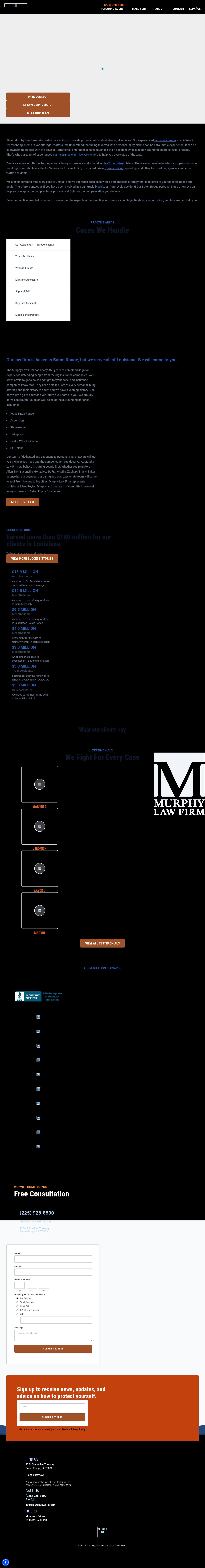 Murphy Law Firm LLC - New Orleans LA Lawyers