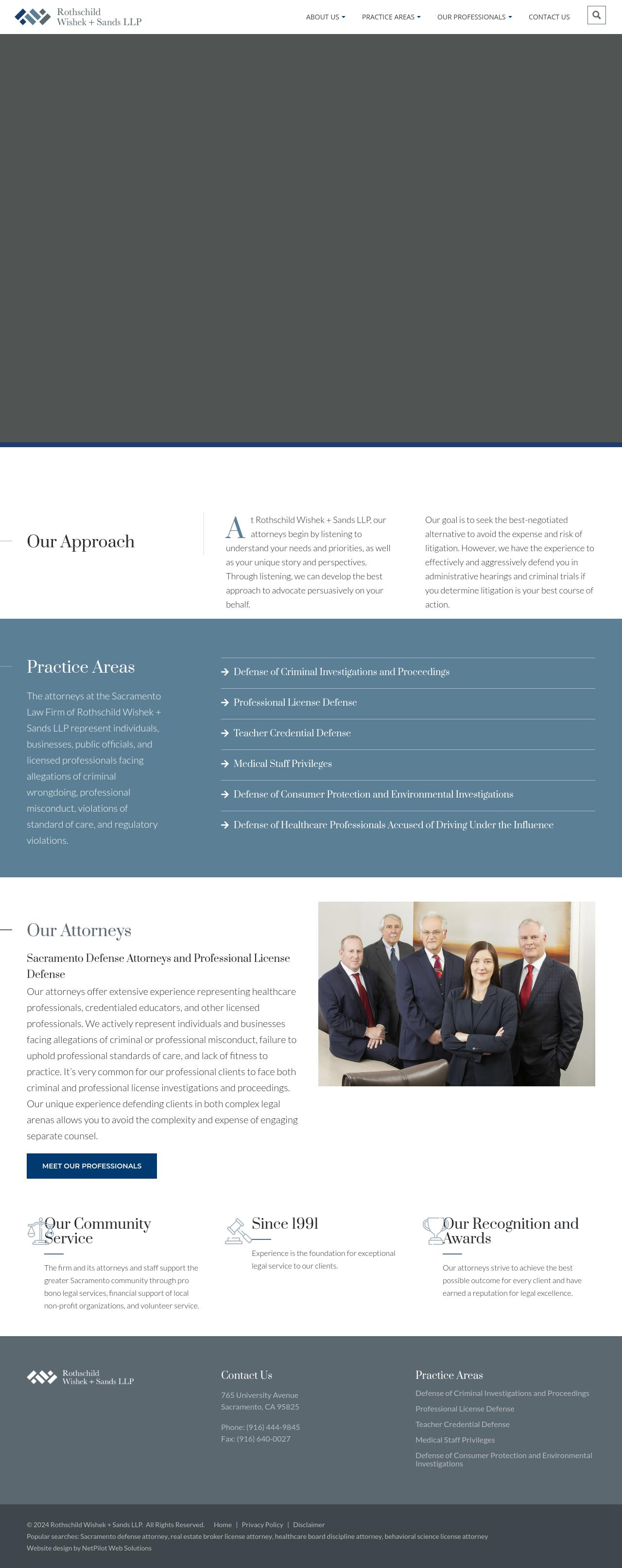 Rothschild Wishek & Sands LLP - Sacramento CA Lawyers