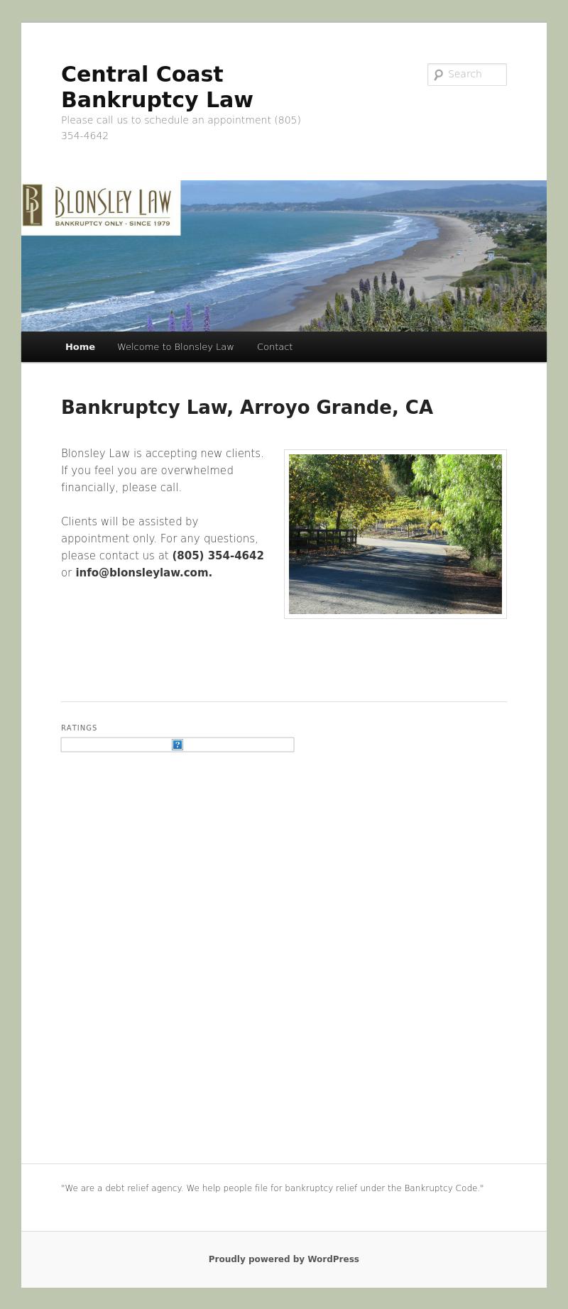 Blonsley Law - Arroyo Grande CA Lawyers