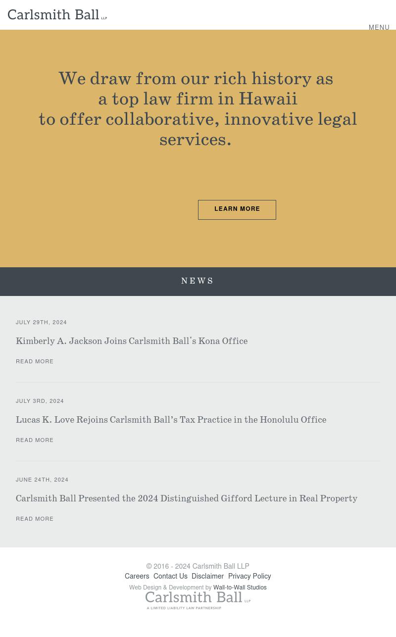 Carlsmith Ball LLP - Los Angeles CA Lawyers