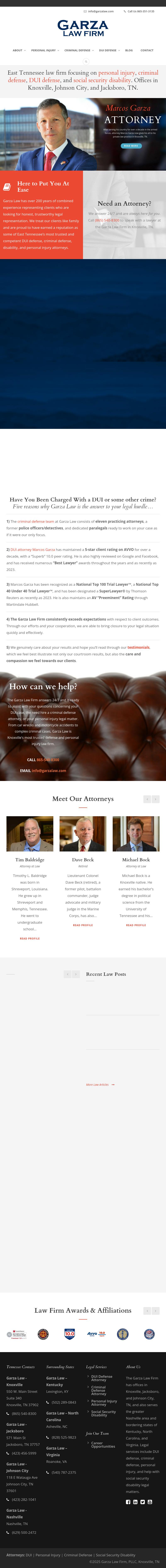 Garza Law Firm PLLC - Knoxville TN Lawyers