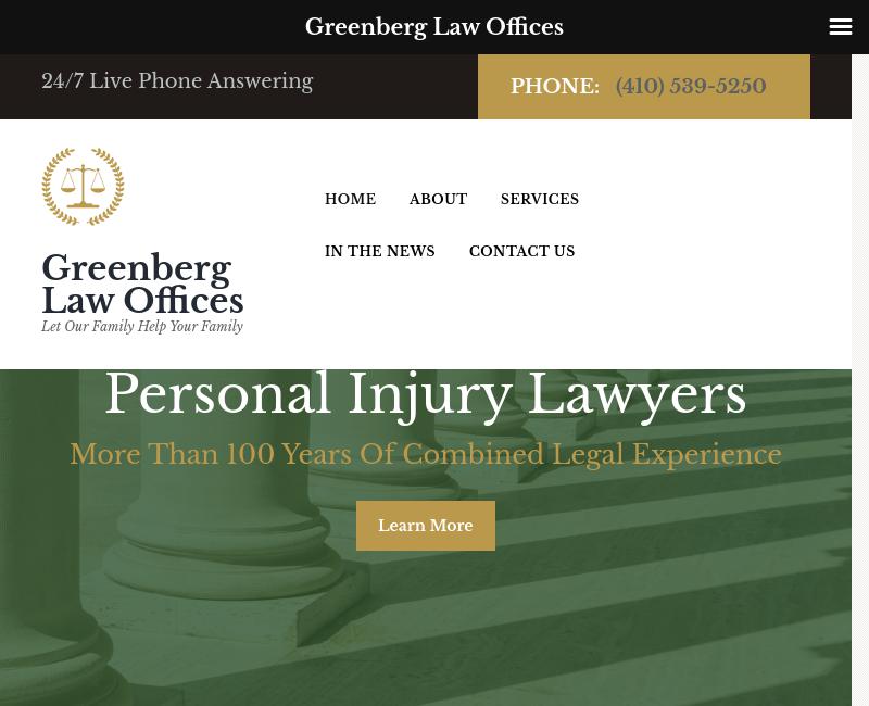 Greenberg Law Offices - Baltimore MD Lawyers