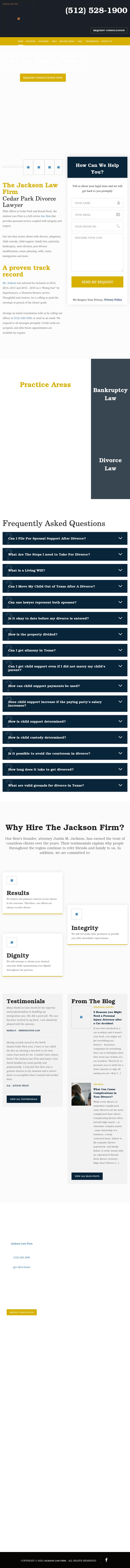 Jackson Law Firm - Cedar Park TX Lawyers