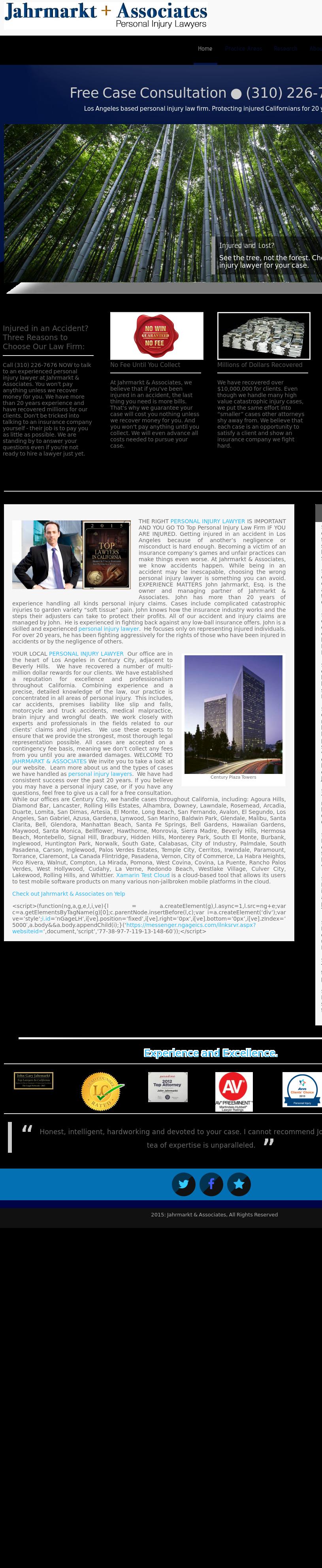 Jahrmarkt & Associates - Los Angeles CA Lawyers