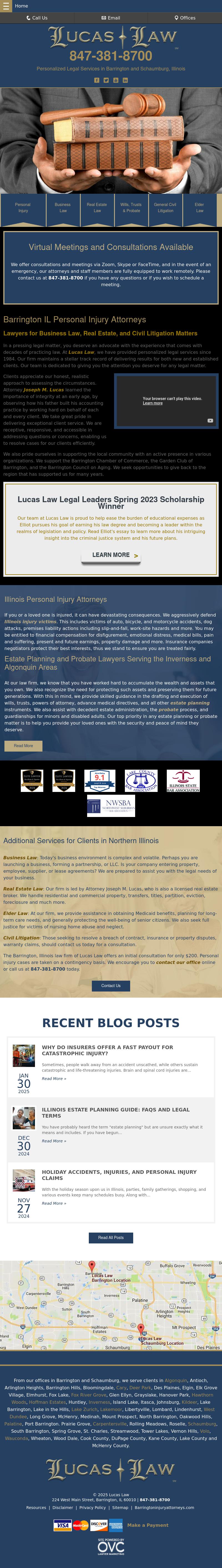 Joseph M. Lucas & Associates, L.L.C. - Barrington IL Lawyers