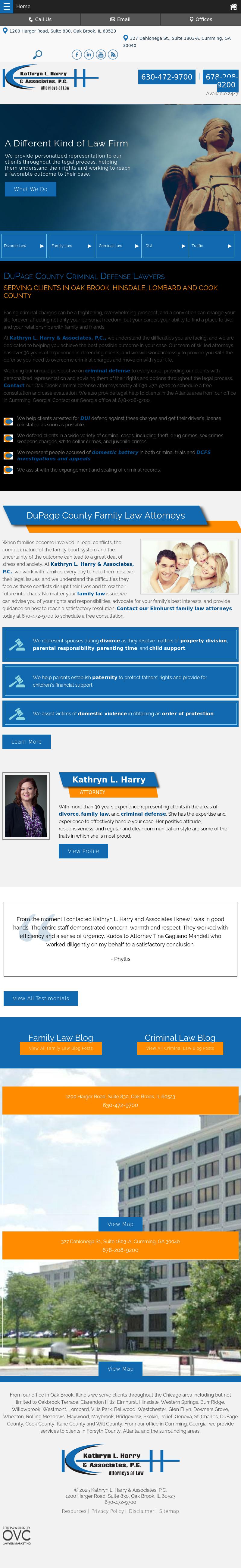 Kathryn L. Harry & Associates, P.C. - Naperville IL Lawyers