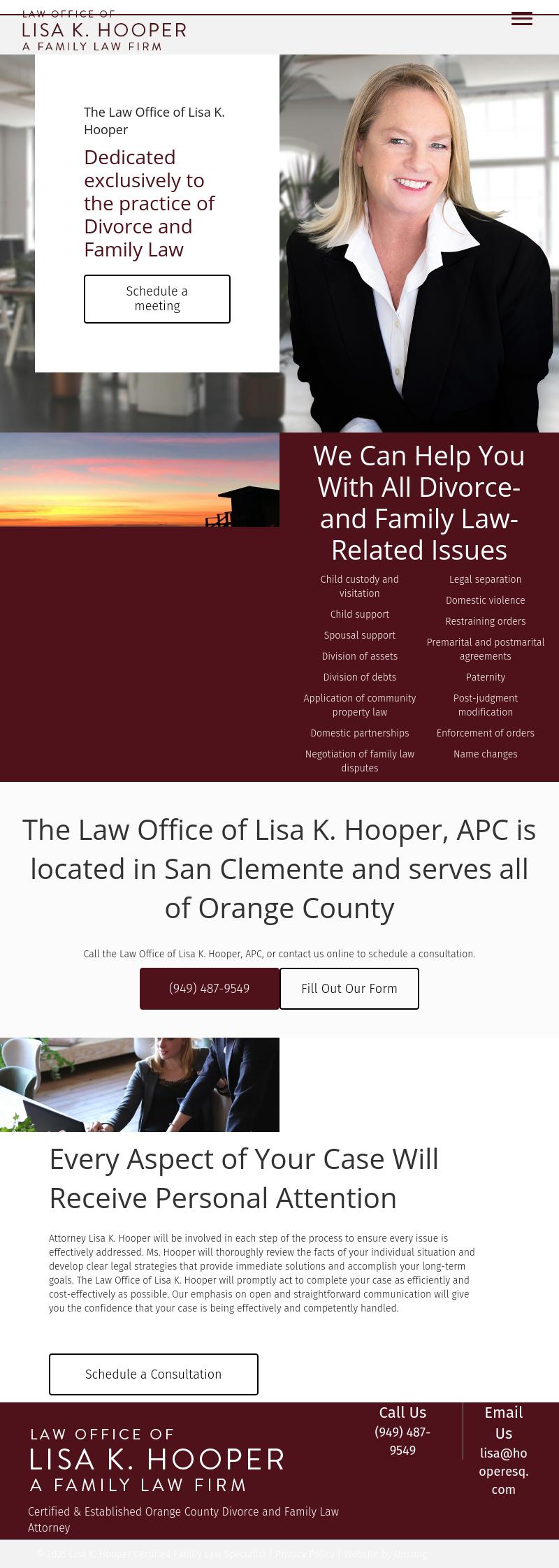 Law Office of Lisa K. Hooper, APLC - San Clemente CA Lawyers