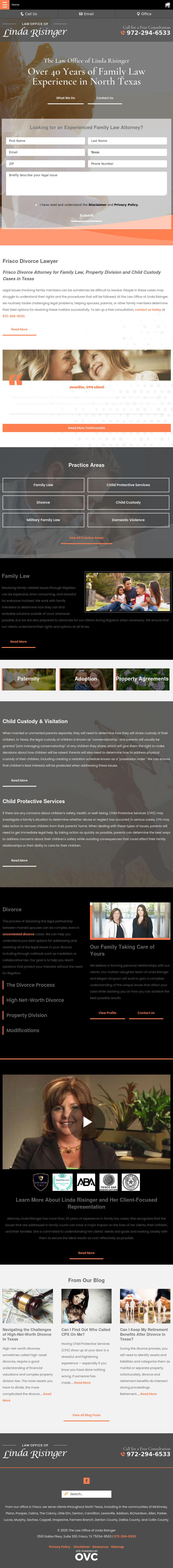 Law Offices of Linda Risinger - Frisco TX Lawyers