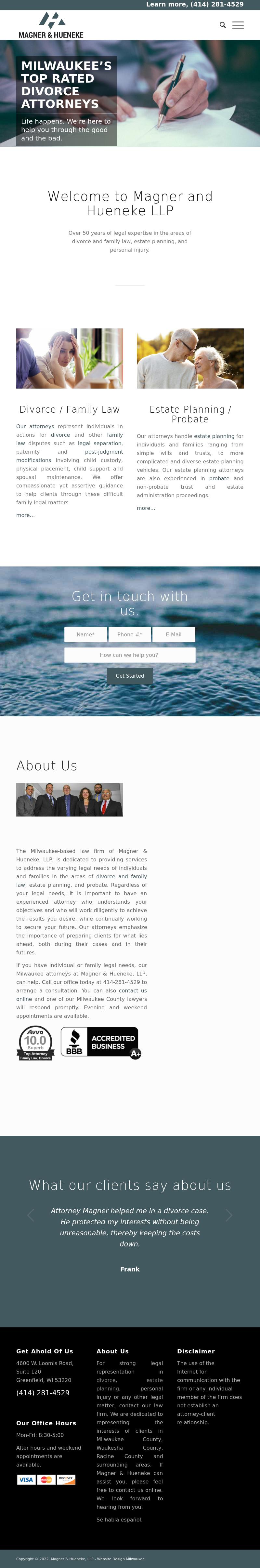 Magner, Hueneke, Smith & Borda, LLP - Milwaukee WI Lawyers