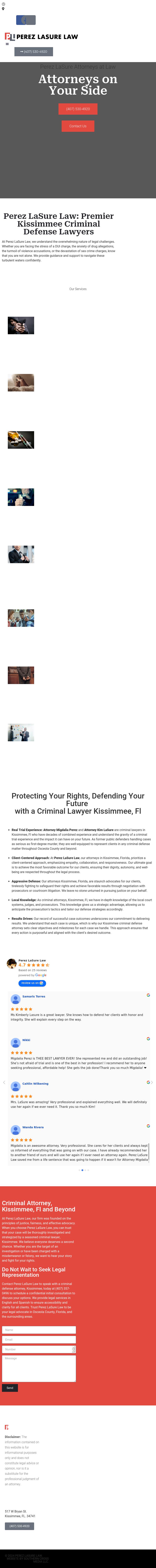 Perez LaSure Law - Kissimmee FL Lawyers