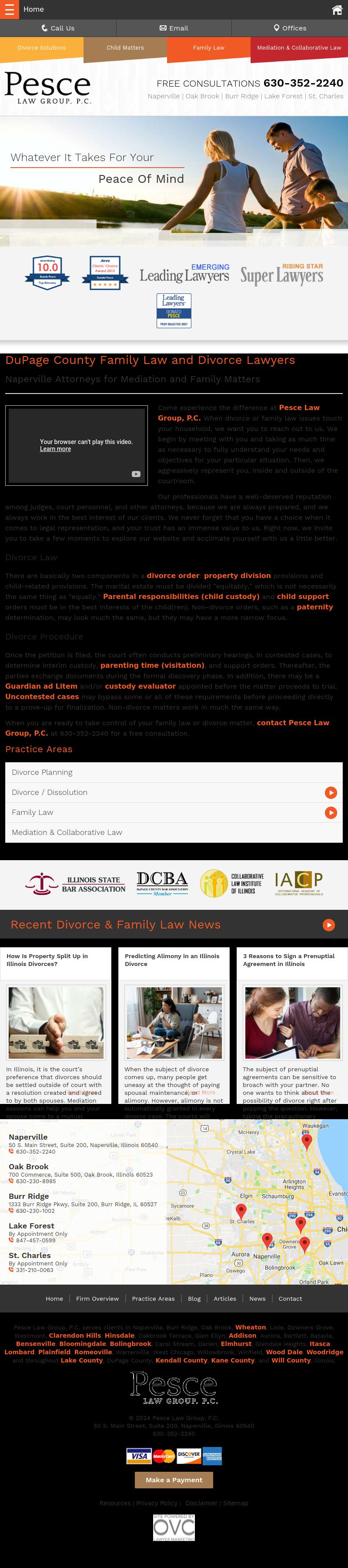 Pesce Law Group, P.C. - Burr Ridge IL Lawyers