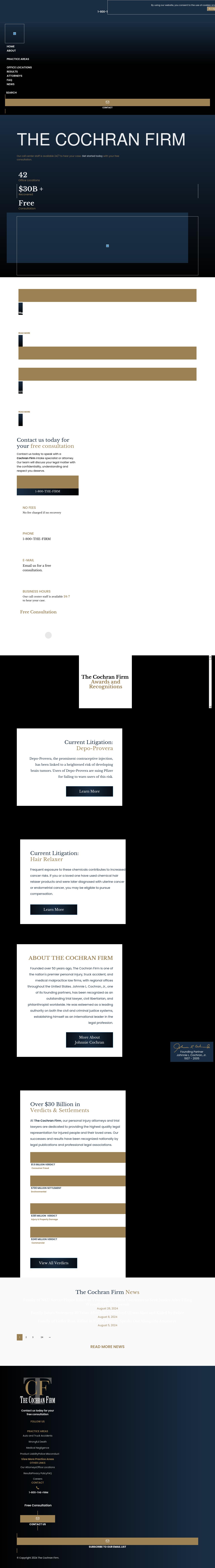 The Cochran Firm - New Orleans LA Lawyers