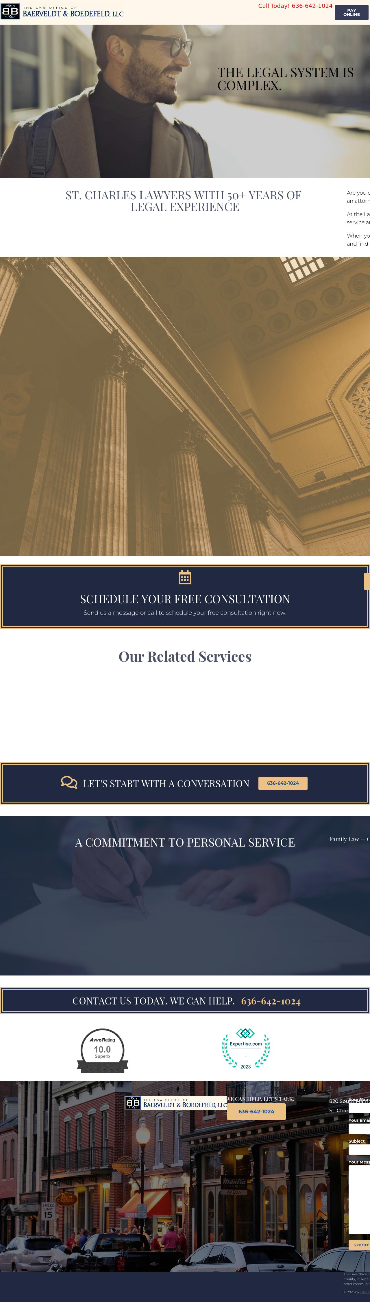 The Law Office of Baerveldt & Boedefeld, LLC - Saint Charles MO Lawyers