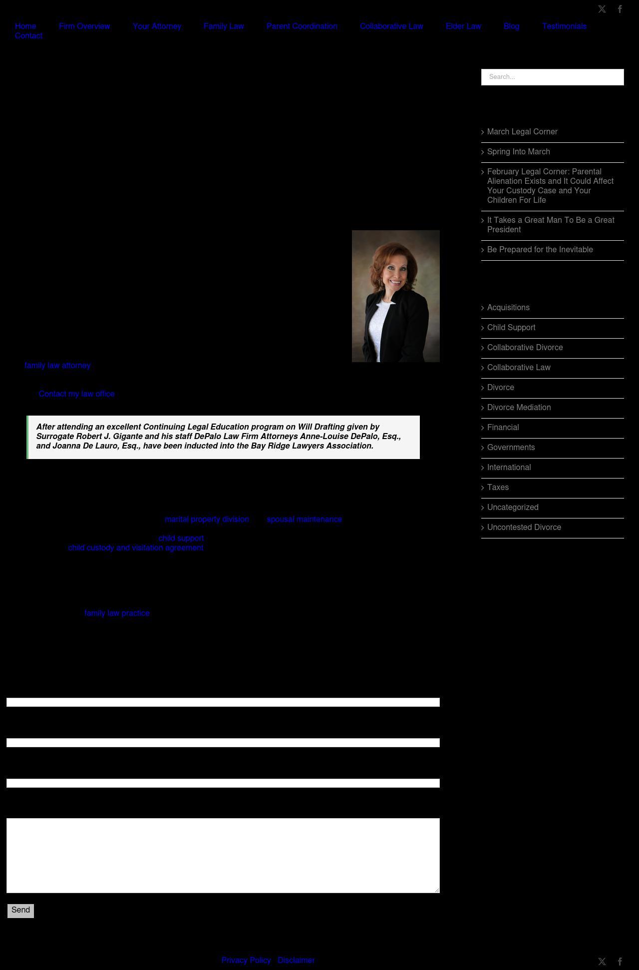 Anne-Louise DePalo, Esq. - Staten Island NY Lawyers