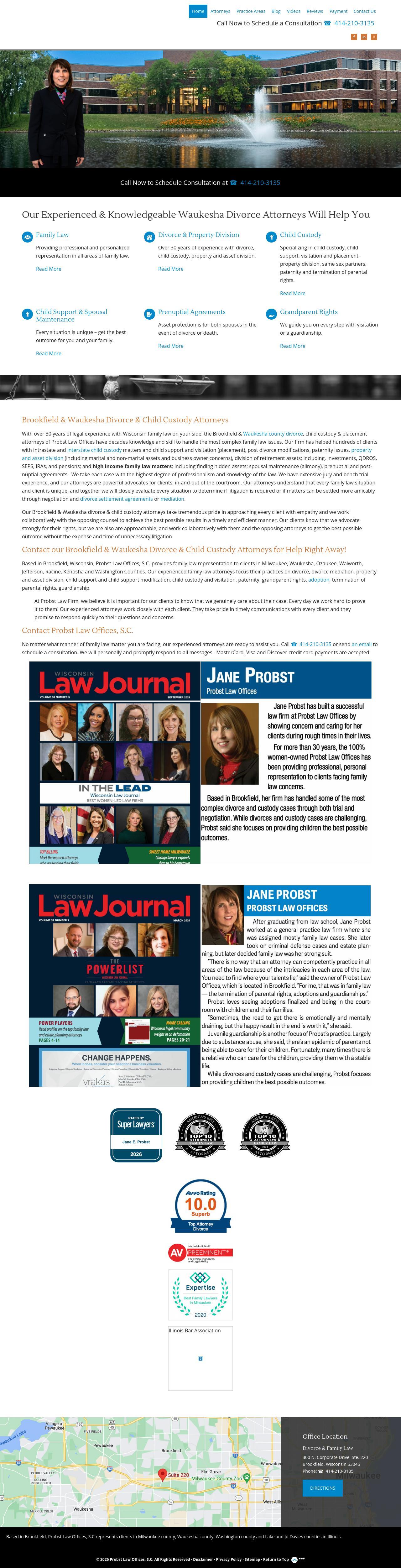 Attorney Jane E. Probst - Brookfield WI Lawyers
