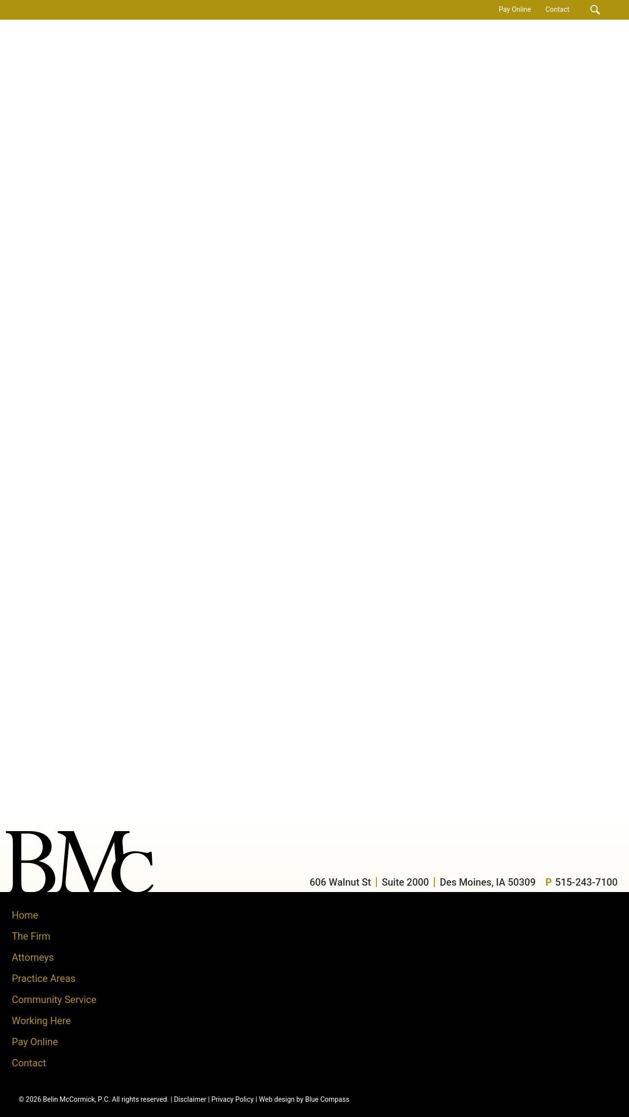 Belin McCormick, P.C. - Des Moines IA Lawyers