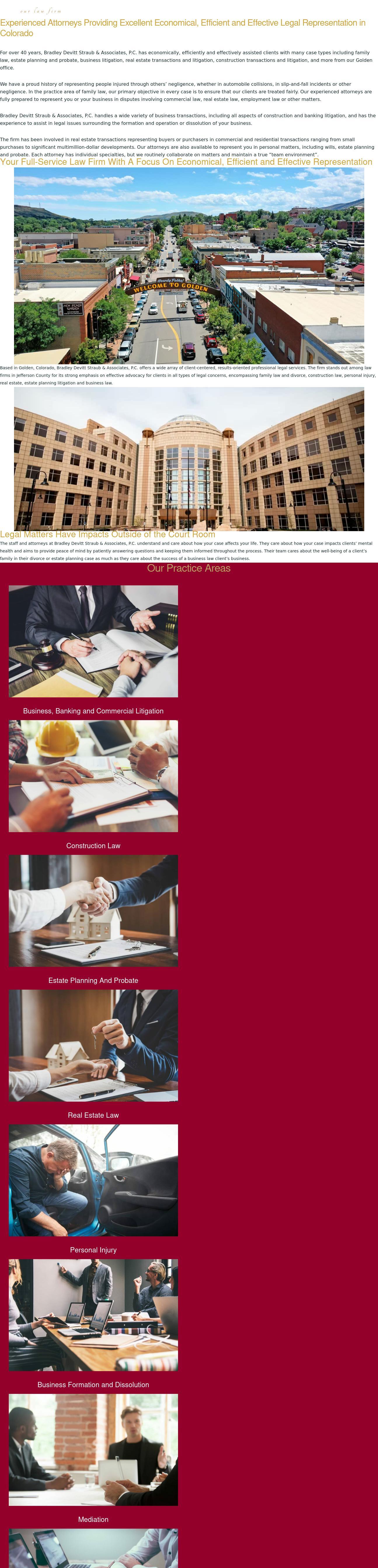 Bradley Devitt Haas & Watkins, P.C. - Golden CO Lawyers