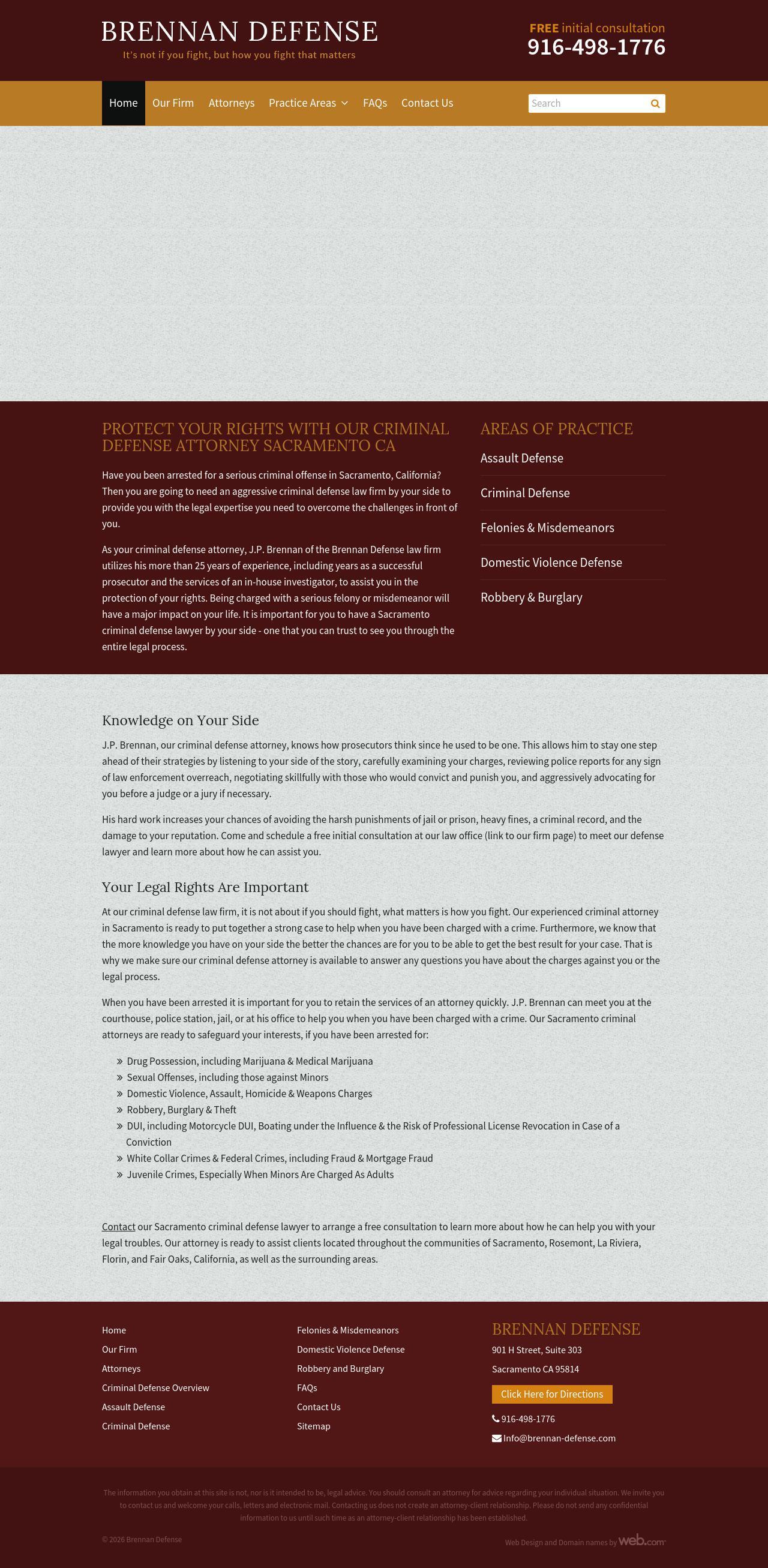 Brennan Defense - Sacramento CA Lawyers