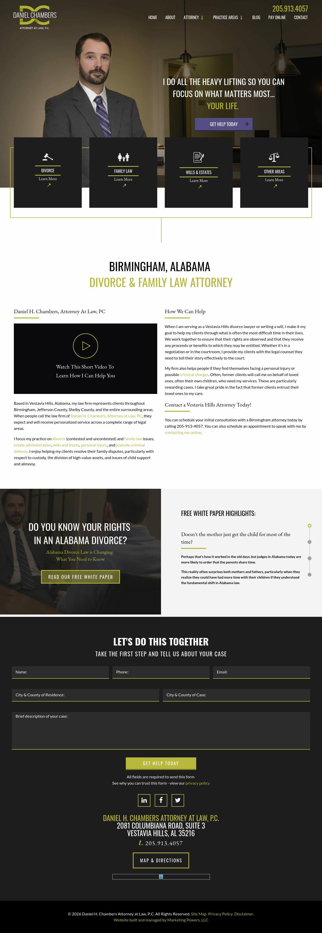 Daniel H. Chambers Attorney at Law, P.C. - Birmingham AL Lawyers