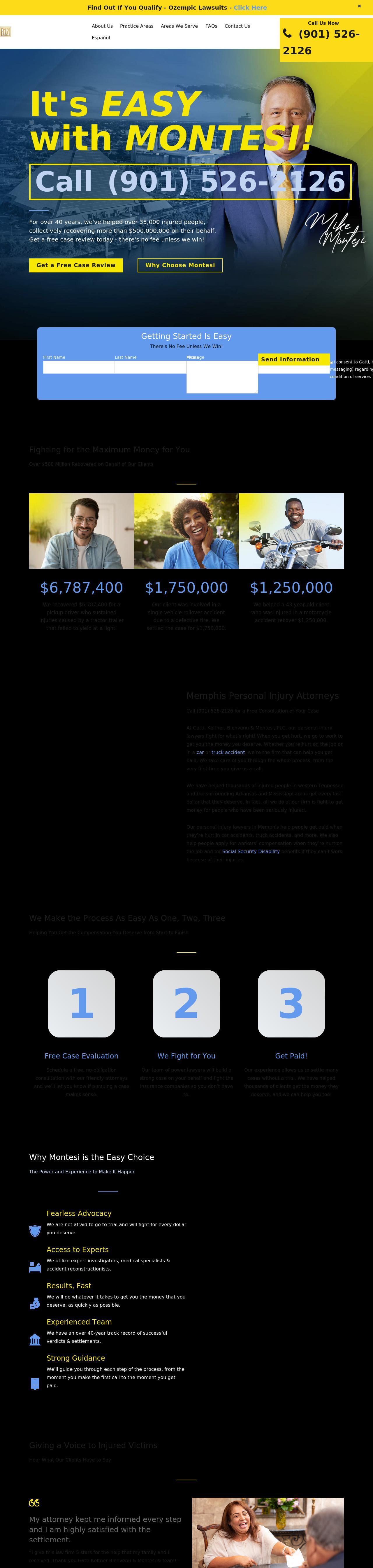 Gatti, Keltner, Bienvenu & Montesi, PLC - Memphis TN Lawyers