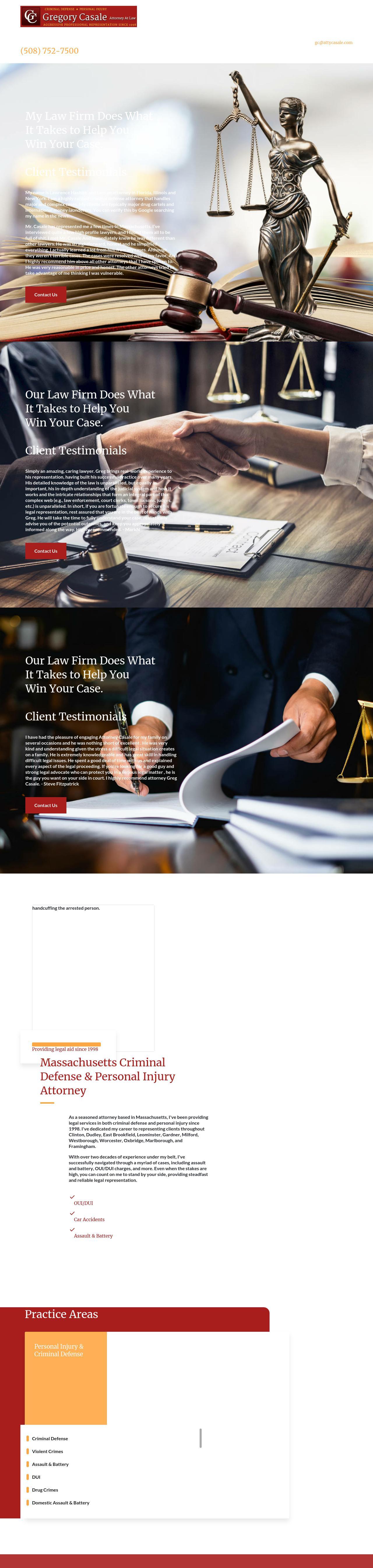 Gregory Casale Attorney At Law - Worcester MA Lawyers