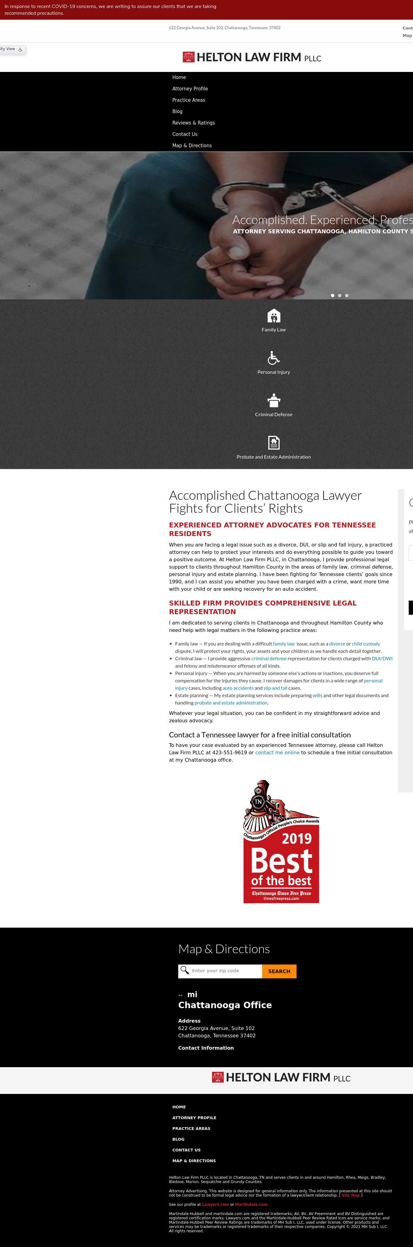 Helton Law Firm, PLLC - Chattanooga TN Lawyers