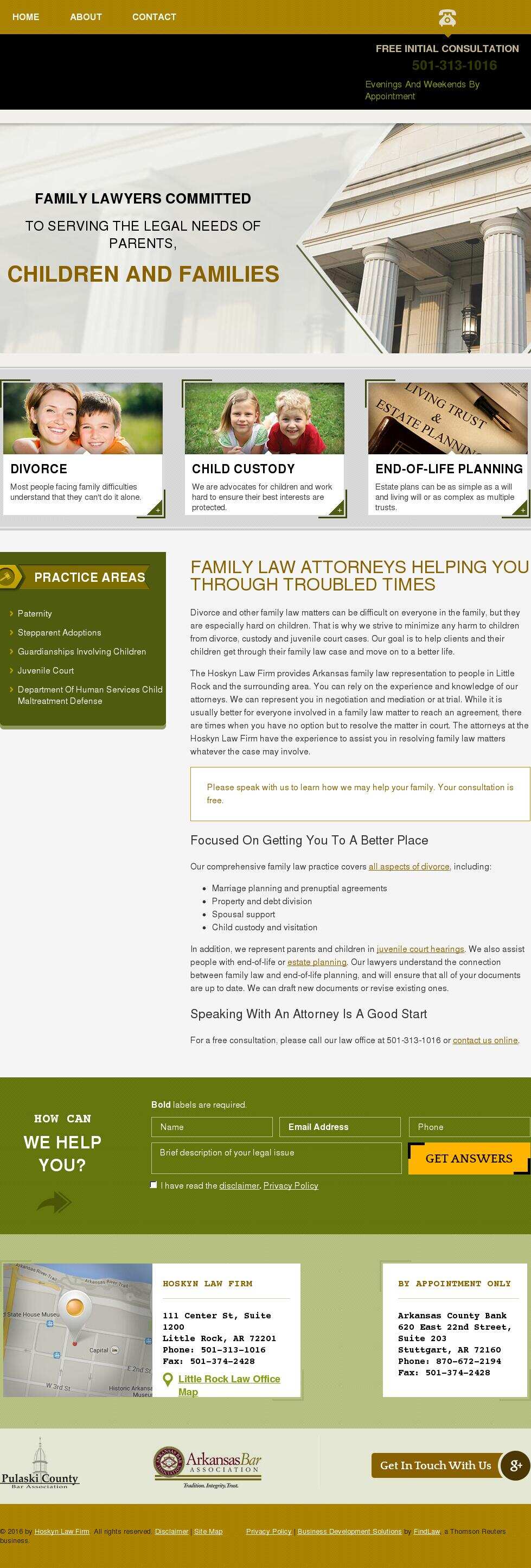 Hoskyn Law Firm - Stuttgart AR Lawyers