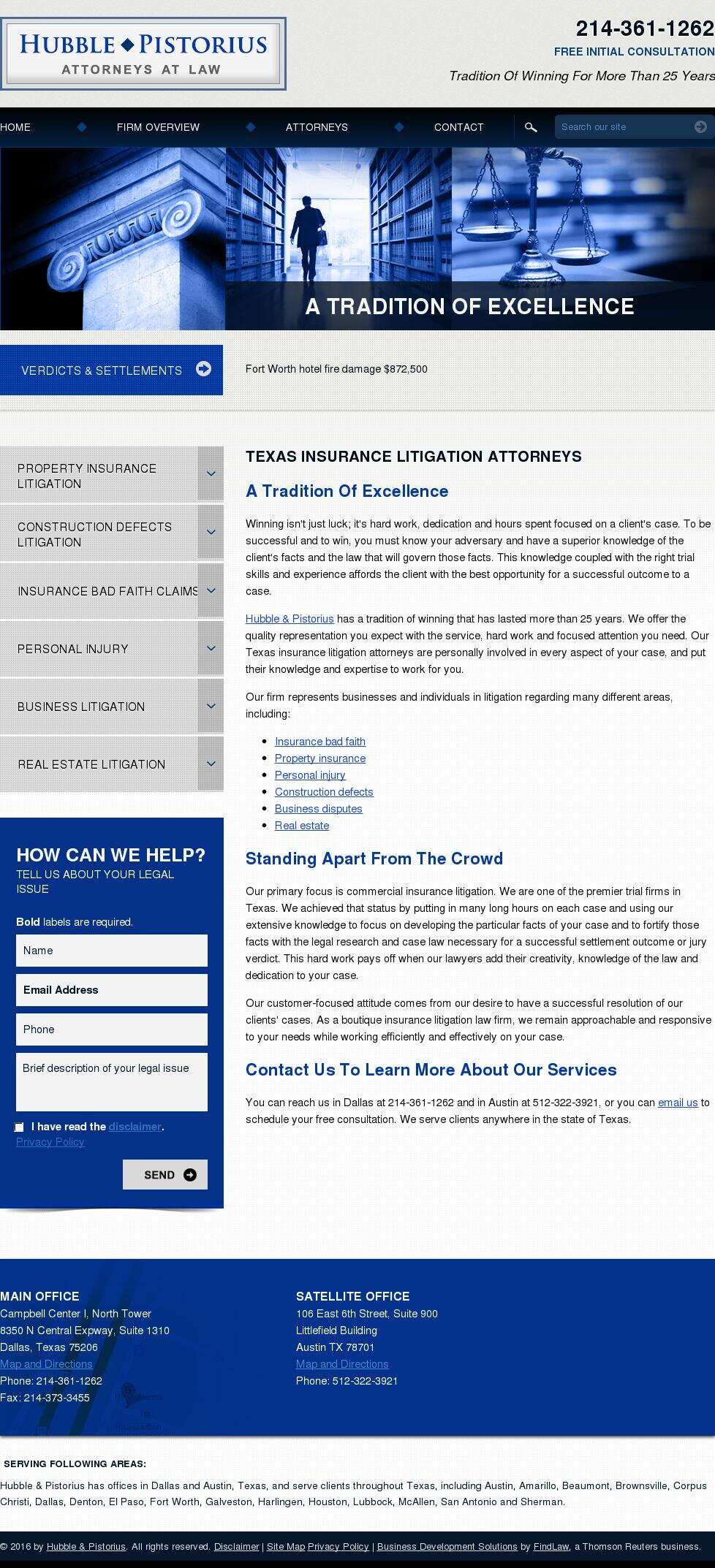 Hubble & Pistorius - Austin TX Lawyers