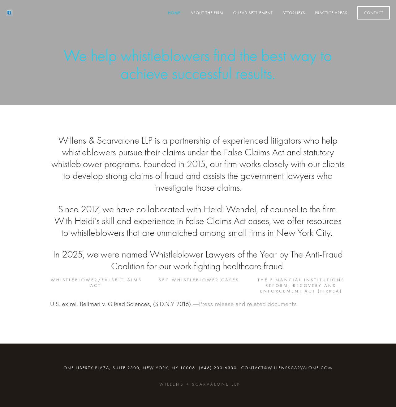 Jonathan A. Willens, LLC - New York NY Lawyers