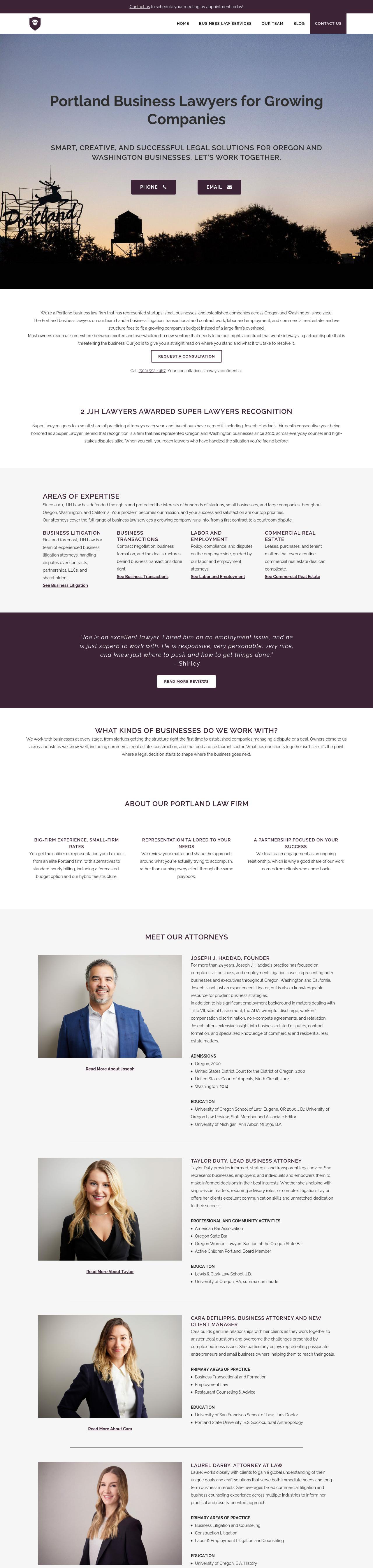 Joseph Haddad Law - Portland OR Lawyers