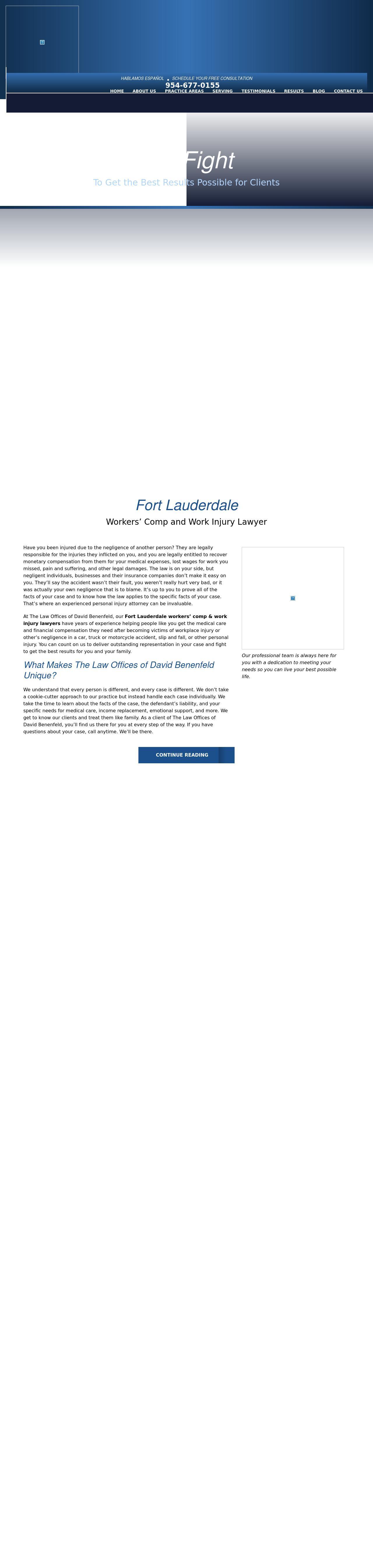 Law Offices of David M. Benenfeld P.A - Sunrise FL Lawyers