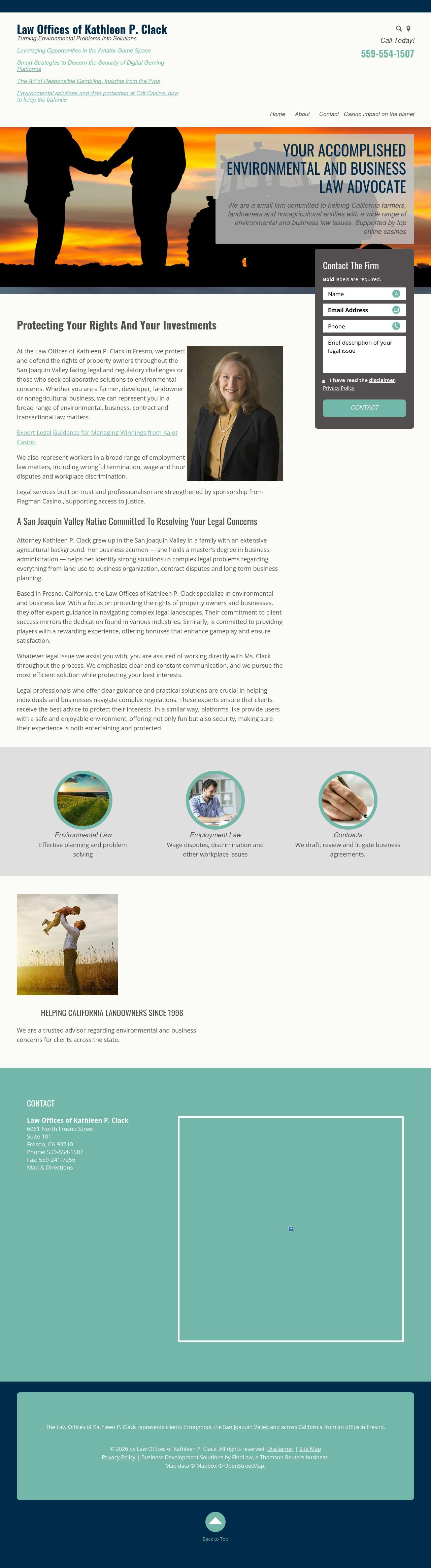 Law Offices of Kathleen P. Clack - Fresno CA Lawyers