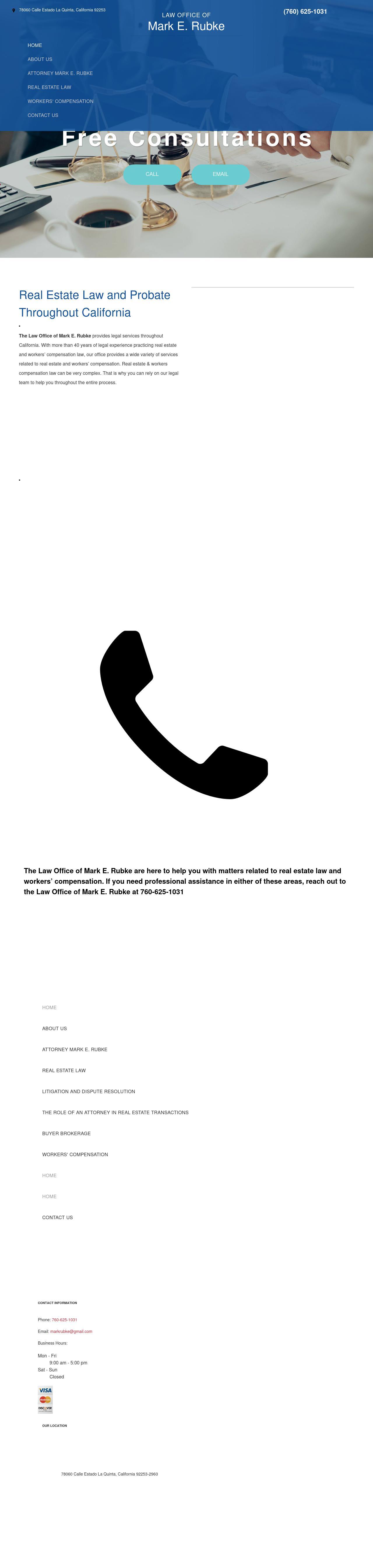 Law Offices of Mark E. Rubke - Oakland CA Lawyers