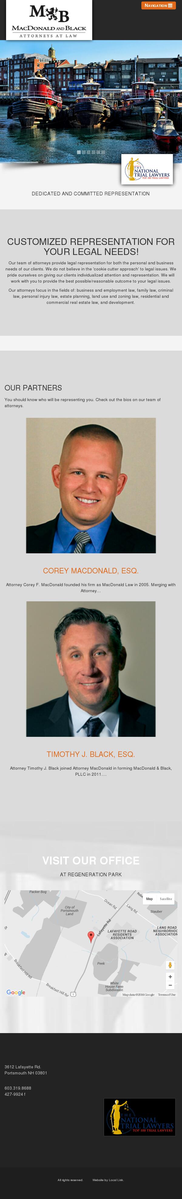MacDonald & Black - Portsmouth NH Lawyers