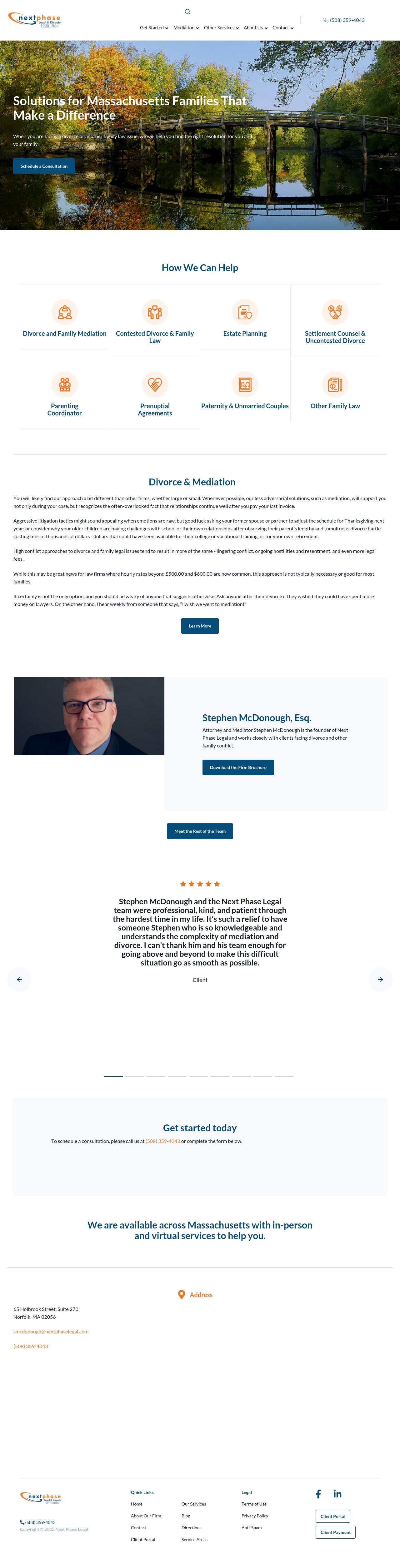 Next Phase Legal LLC - Medfield MA Lawyers