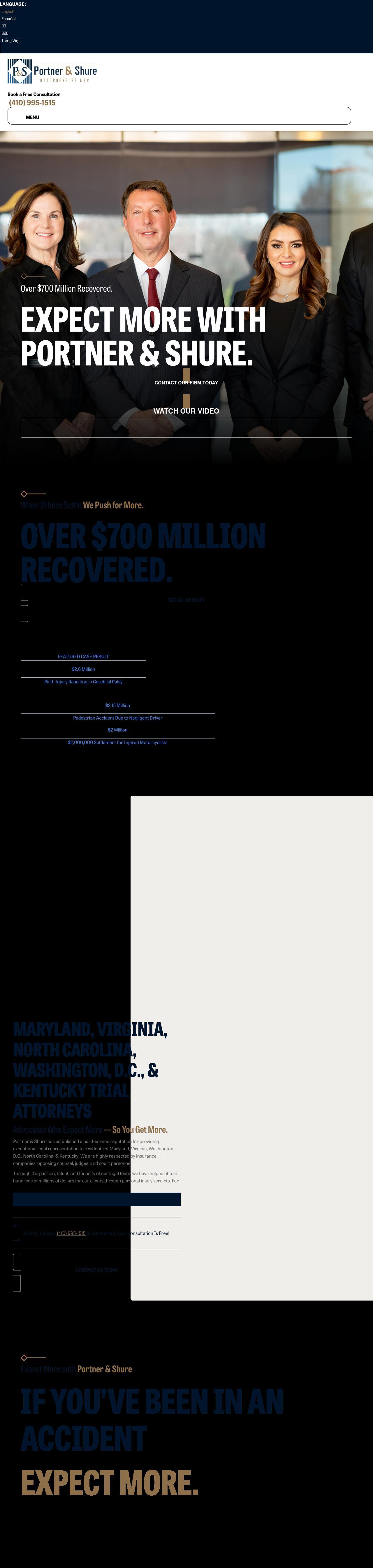 Portner & Shure, P.A. - Columbia MD Lawyers