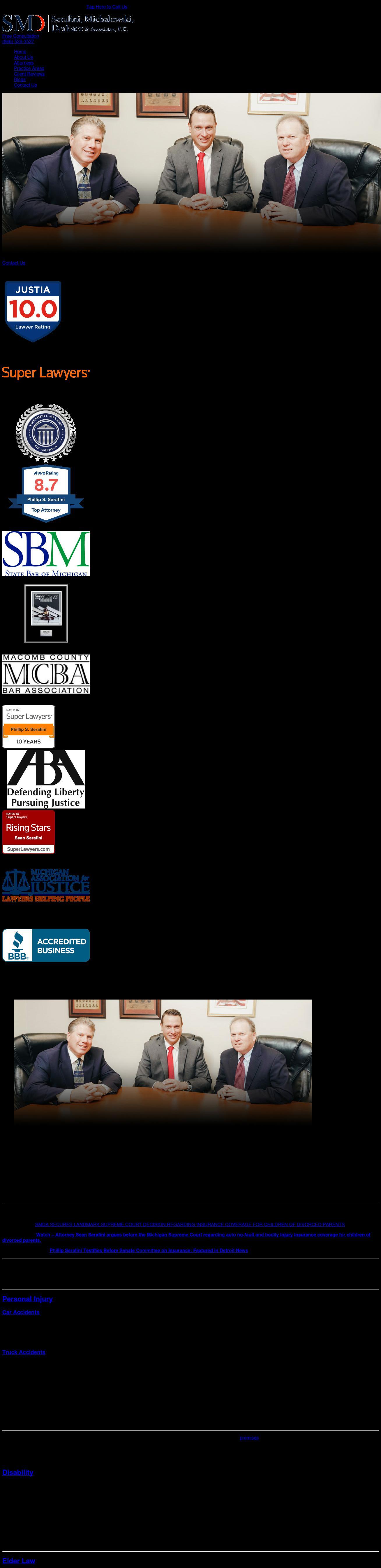 Serafini Michalowski Derkacz ET AL - Sterling Heights MI Lawyers
