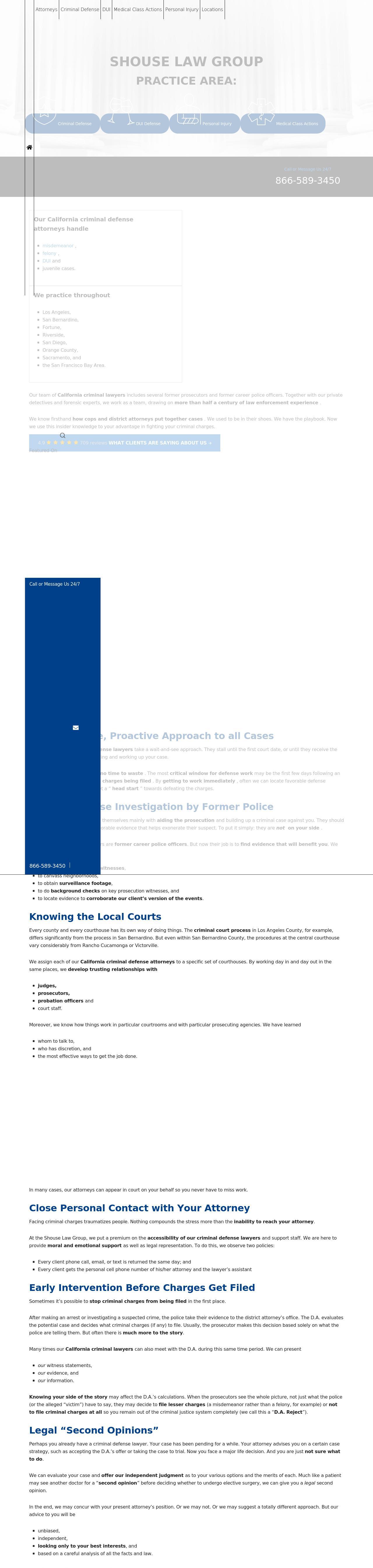 Shouse Law Group - Pomona CA Lawyers