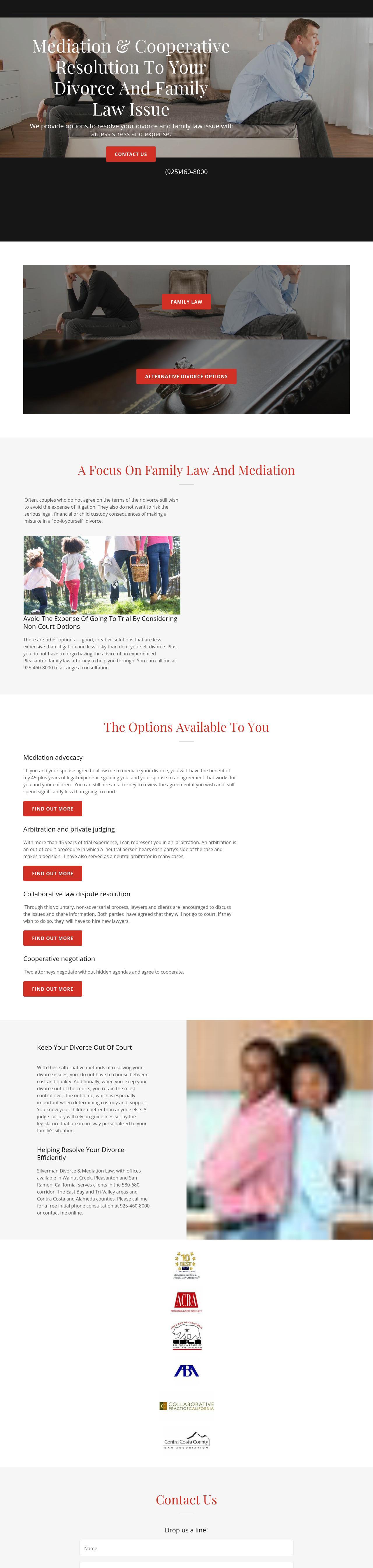 Silverman Divorce & Mediation Law - Pleasanton CA Lawyers