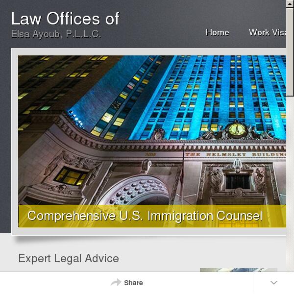 The Law Offices of Elsa Ayoub, P.L.L.C. - New York NY Lawyers